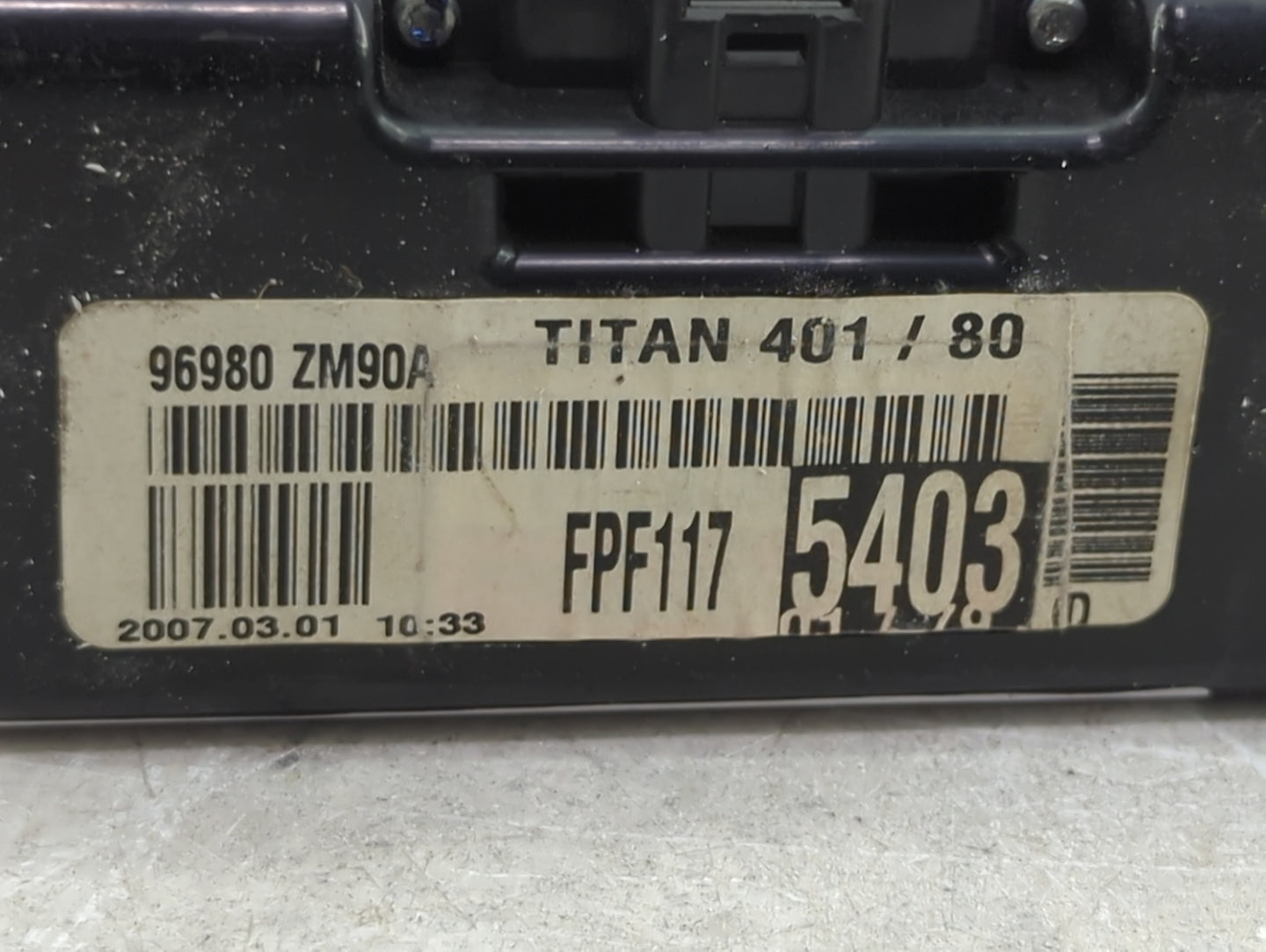 2007-2009 Nissan Quest Climate Control Module Temperature AC/Heater Replacement P/N:96980 ZM90A Fits Fits 2007 2008 2009 OEM