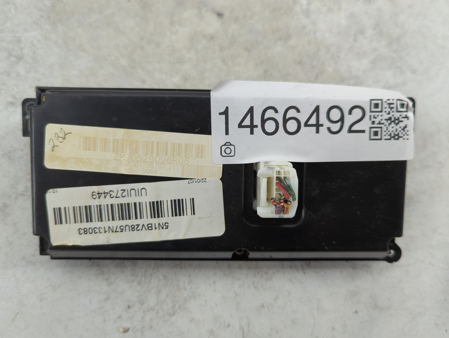 2007 Nissan Quest Climate Control Module Temperature AC/Heater Replacement P/N:28098B06 28098BR06 Fits OEM Used Auto Parts -