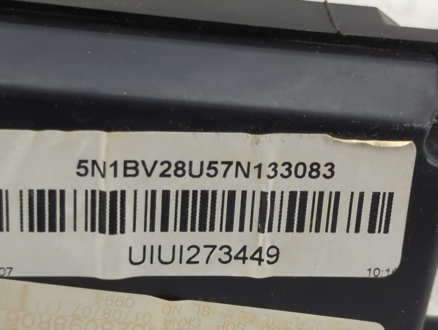 2007 Nissan Quest Climate Control Module Temperature AC/Heater Replacement P/N:28098B06 28098BR06 Fits OEM Used Auto Parts -