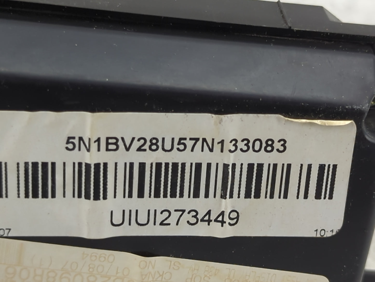 2007 Nissan Quest Climate Control Module Temperature AC/Heater Replacement P/N:28098B06 28098BR06 Fits OEM Used Auto Parts -