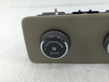 2007-2009 Nissan Quest Climate Control Module Temperature AC/Heater Replacement Fits Fits 2007 2008 2009 OEM Used Auto Parts