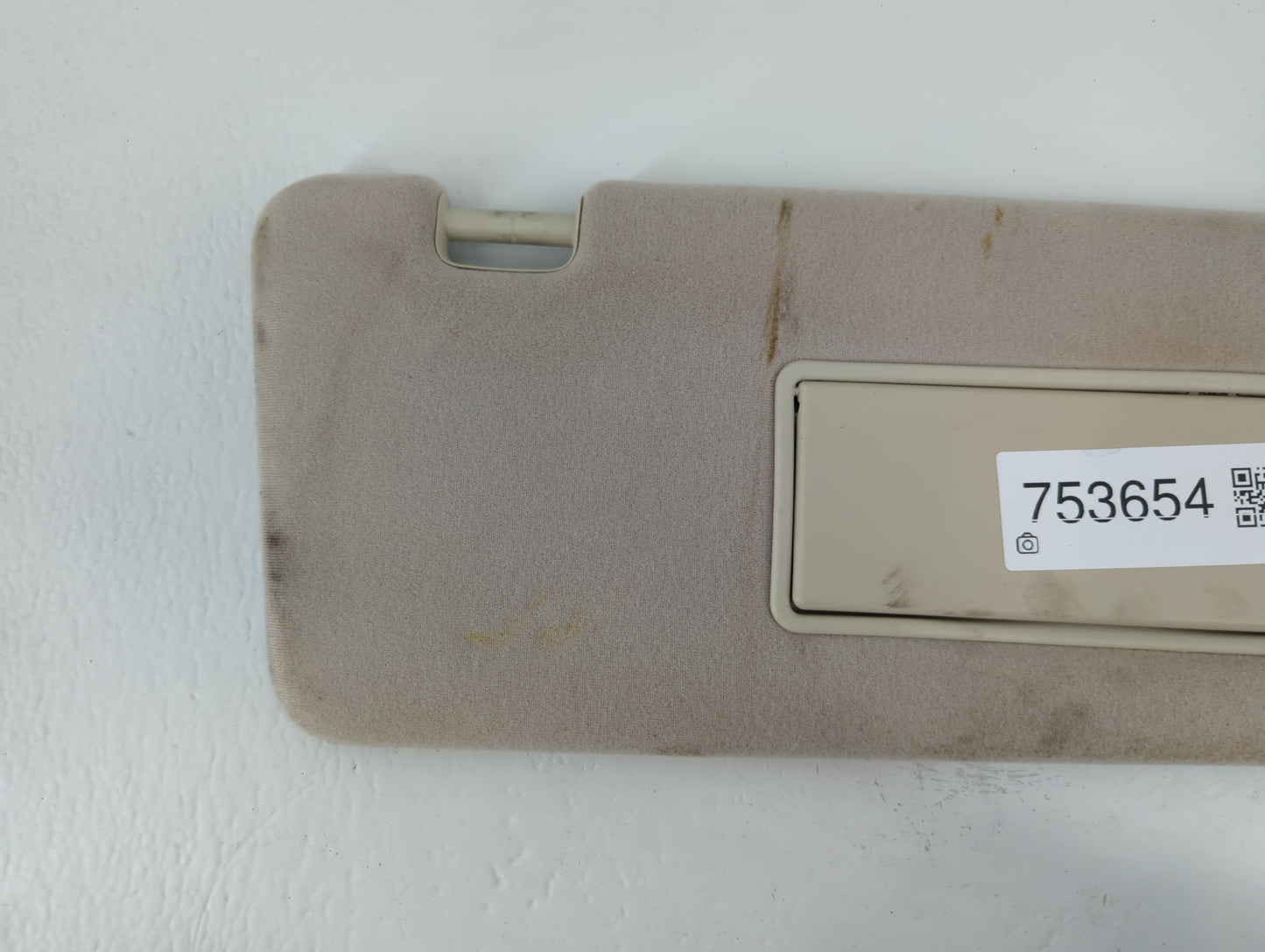 2007 Nissan Rogue Sport Sun Visor Shade Replacement Passenger Right Mirror Fits OEM Used Auto Parts - Oemusedautoparts1.com
