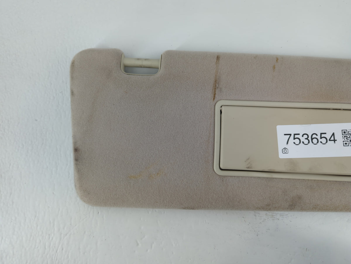 2007 Nissan Rogue Sport Sun Visor Shade Replacement Passenger Right Mirror Fits Fits 2006 2008 2009 OEM Used Auto Parts - Oe
