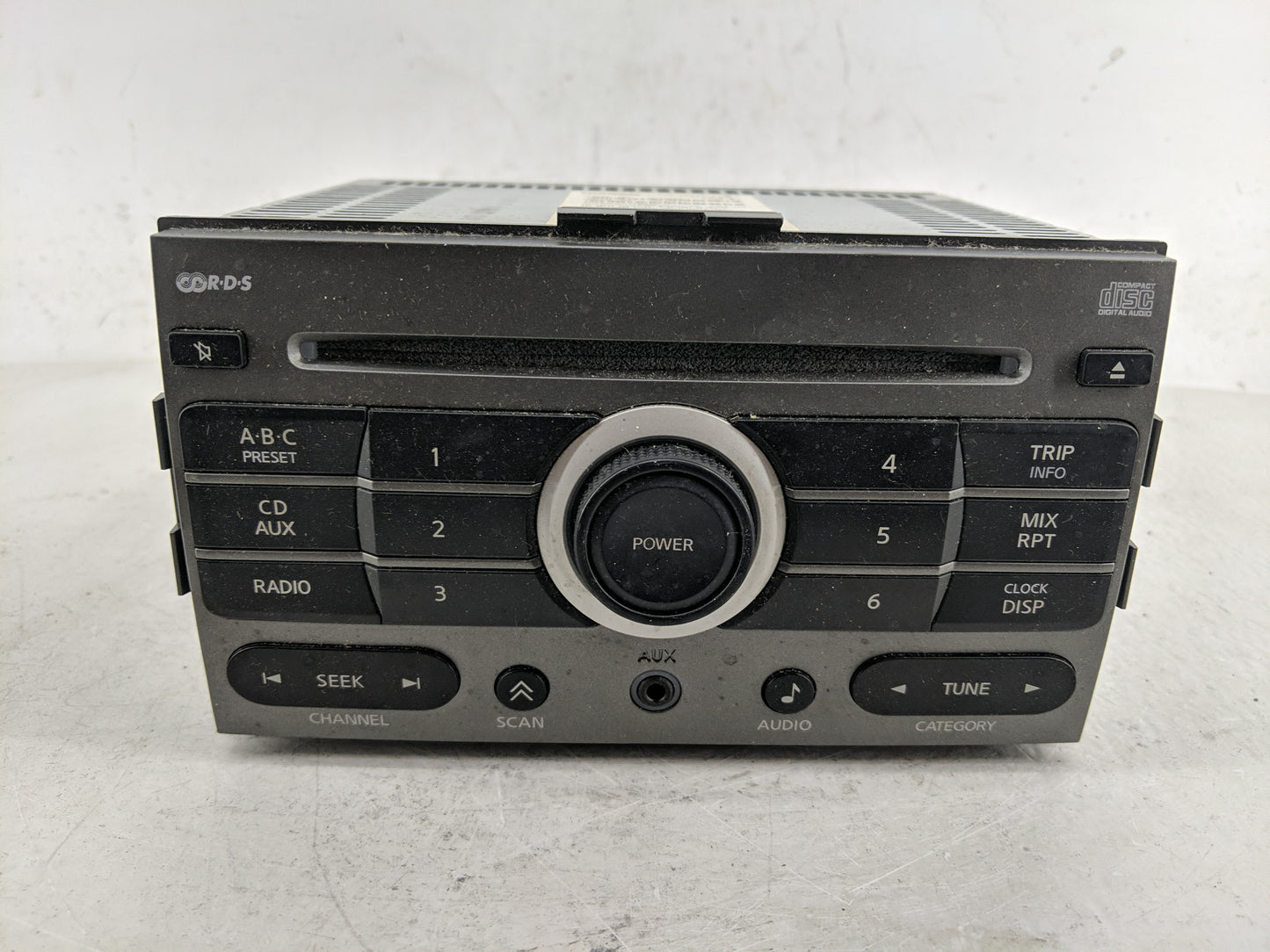 2007-2008 Nissan Sentra Radio AM FM Cd Player Receiver Replacement P/N:28185 ET031 Fits Fits 2007 2008 OEM Used Auto Parts -