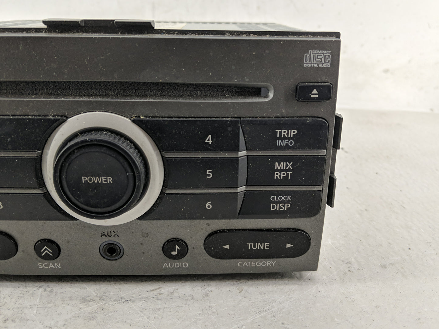 2007-2008 Nissan Sentra Radio AM FM Cd Player Receiver Replacement P/N:28185 ET031 Fits Fits 2007 2008 OEM Used Auto Parts -