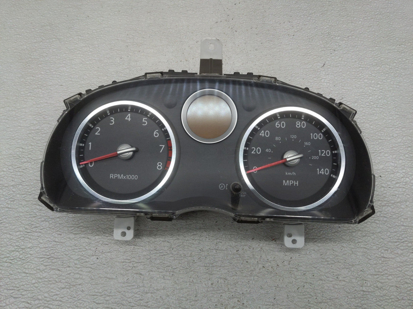 2007 Nissan Sentra Instrument Cluster Speedometer Gauges P/N:24810ET002 Fits OEM Used Auto Parts - Oemusedautoparts1.com