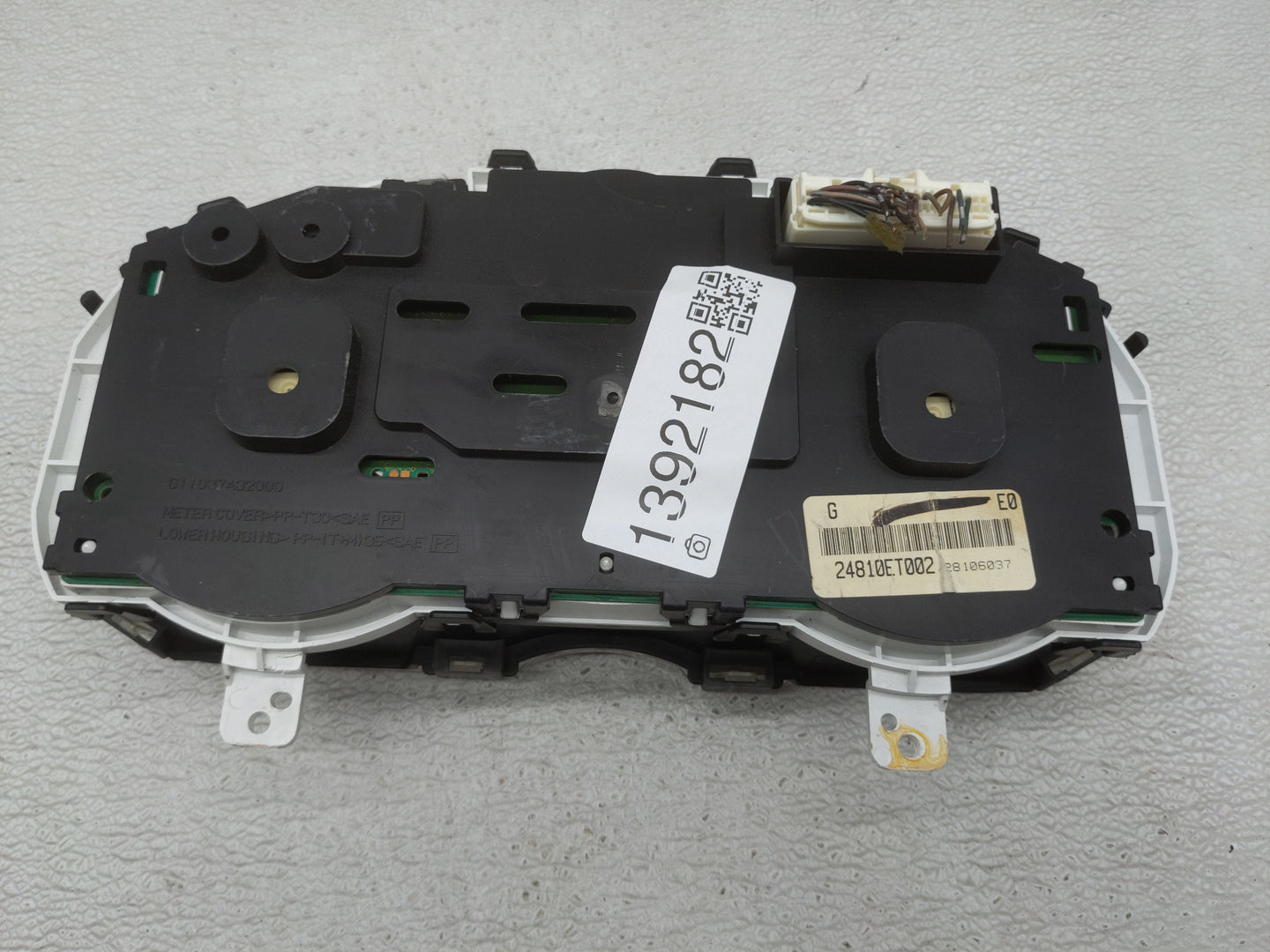 2007 Nissan Sentra Instrument Cluster Speedometer Gauges P/N:24810ET002 Fits OEM Used Auto Parts - Oemusedautoparts1.com