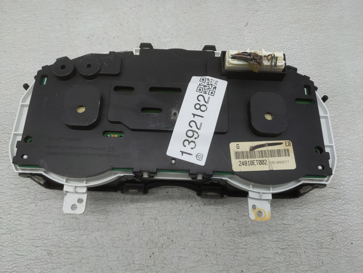 2007 Nissan Sentra Instrument Cluster Speedometer Gauges P/N:24810ET002 Fits OEM Used Auto Parts - Oemusedautoparts1.com