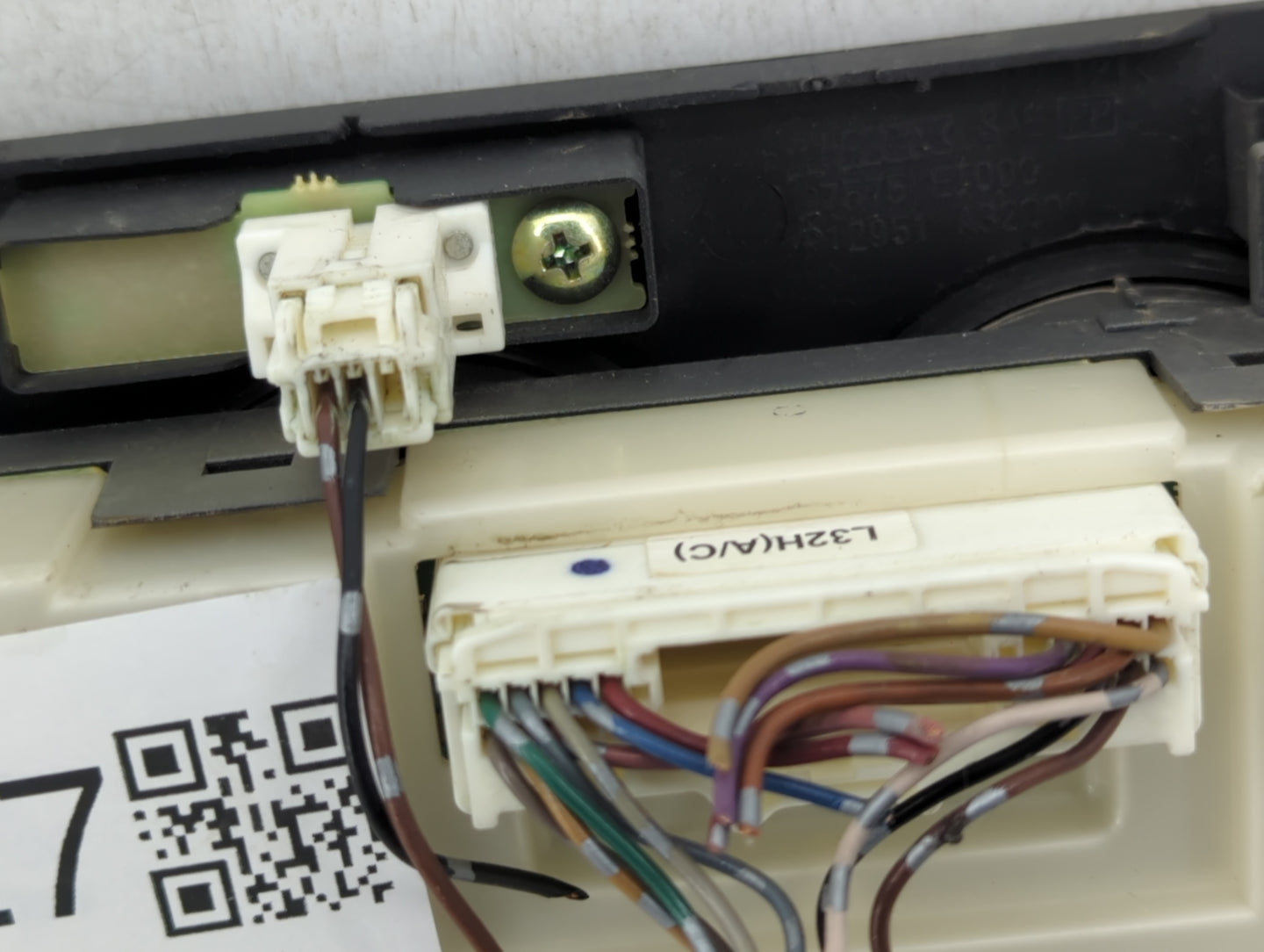 2007-2009 Nissan Sentra Climate Control Module Temperature AC/Heater Replacement Fits Fits 2007 2008 2009 OEM Used Auto Part