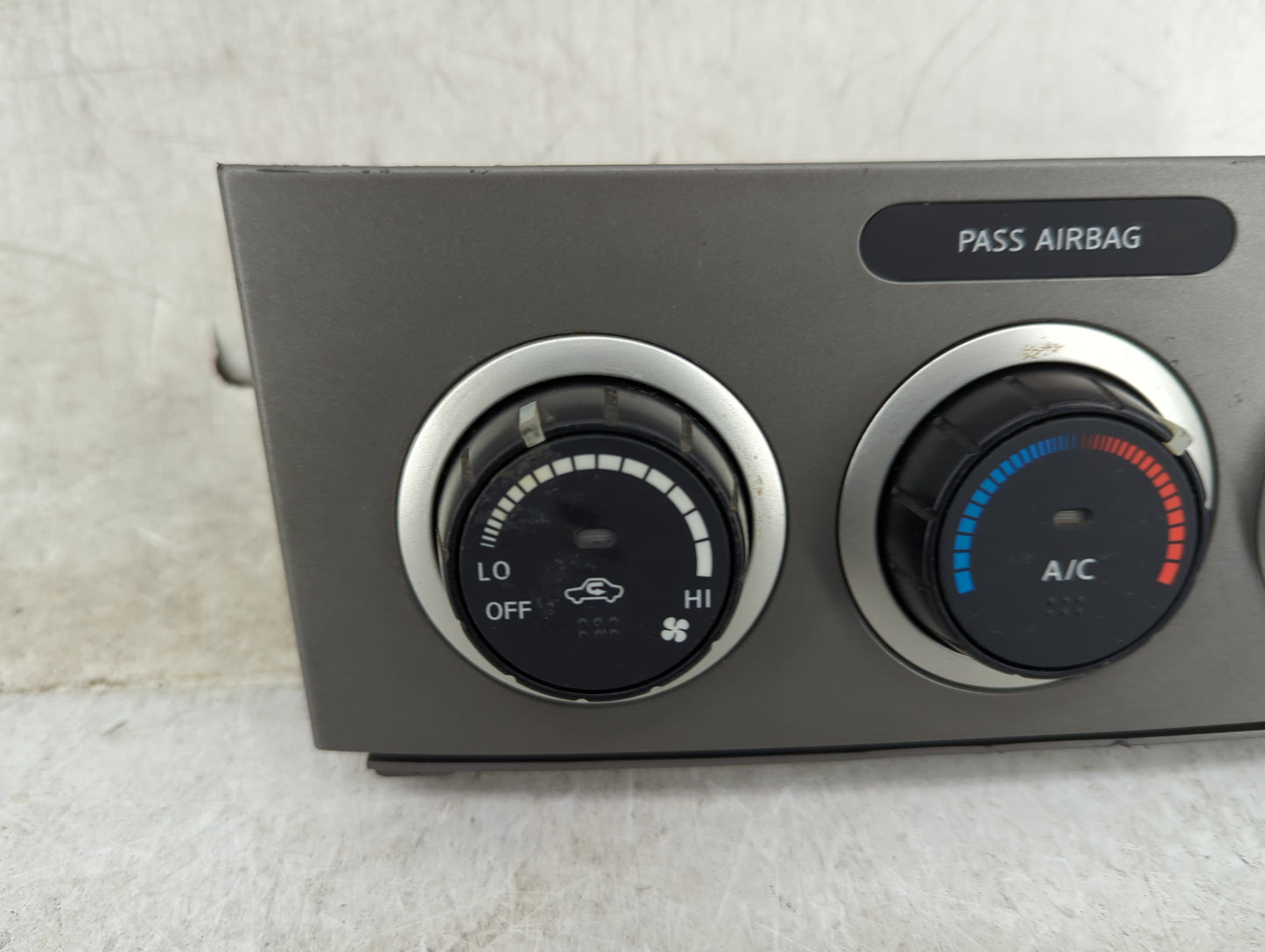 2007-2009 Nissan Sentra Climate Control Module Temperature AC/Heater Replacement Fits Fits 2007 2008 2009 OEM Used Auto Part