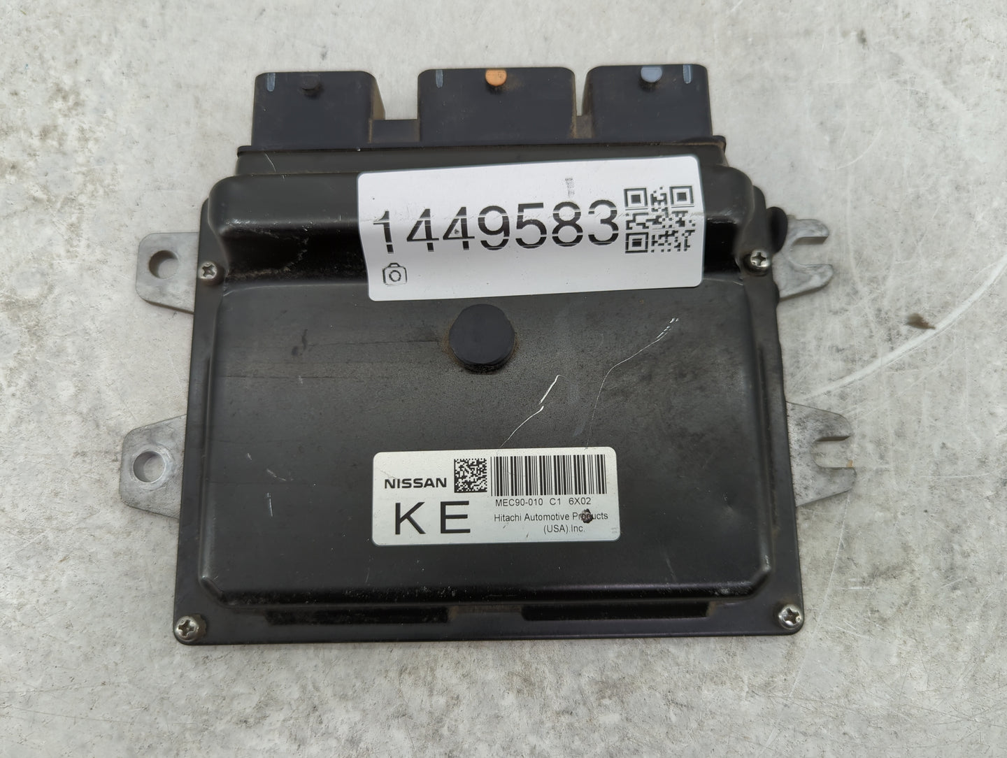 2007 Nissan Sentra PCM Engine Control Computer ECU ECM PCU OEM P/N:MEC90-010 Fits OEM Used Auto Parts - Oemusedautoparts1.co