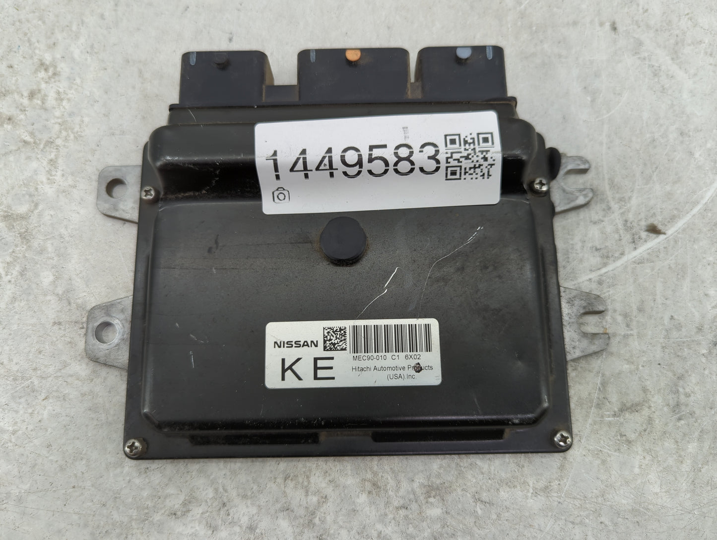 2007 Nissan Sentra PCM Engine Control Computer ECU ECM PCU OEM P/N:MEC90-010 Fits OEM Used Auto Parts - Oemusedautoparts1.co