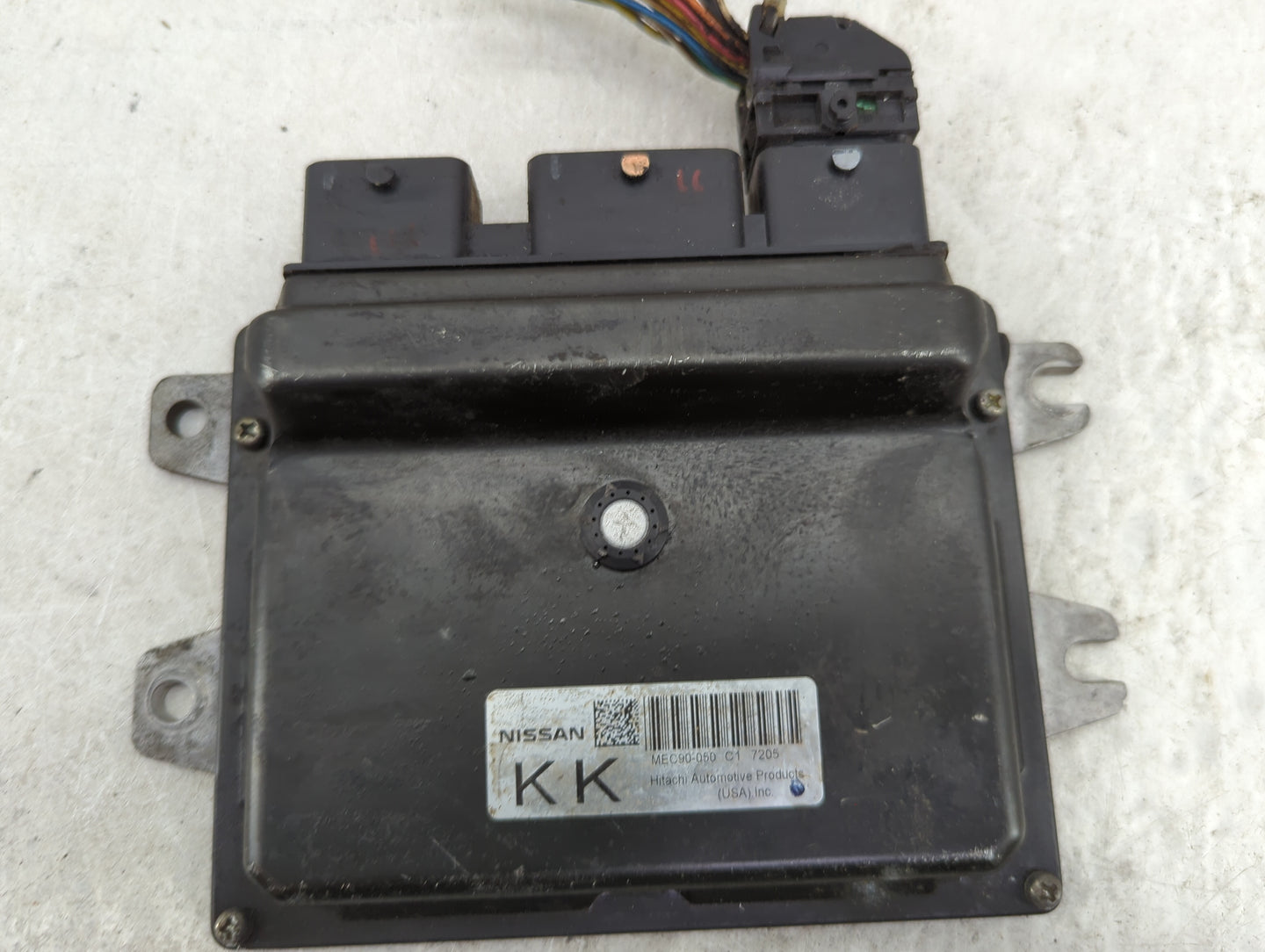 2007 Nissan Sentra PCM Engine Control Computer ECU ECM PCU OEM P/N:MEC90-050 Fits OEM Used Auto Parts - Oemusedautoparts1.co