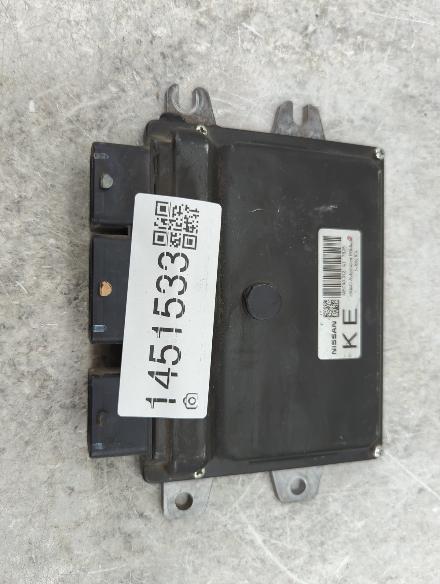 2007 Nissan Sentra PCM Engine Control Computer ECU ECM PCU OEM P/N:MEC94-012 A1 Fits OEM Used Auto Parts - Oemusedautoparts1