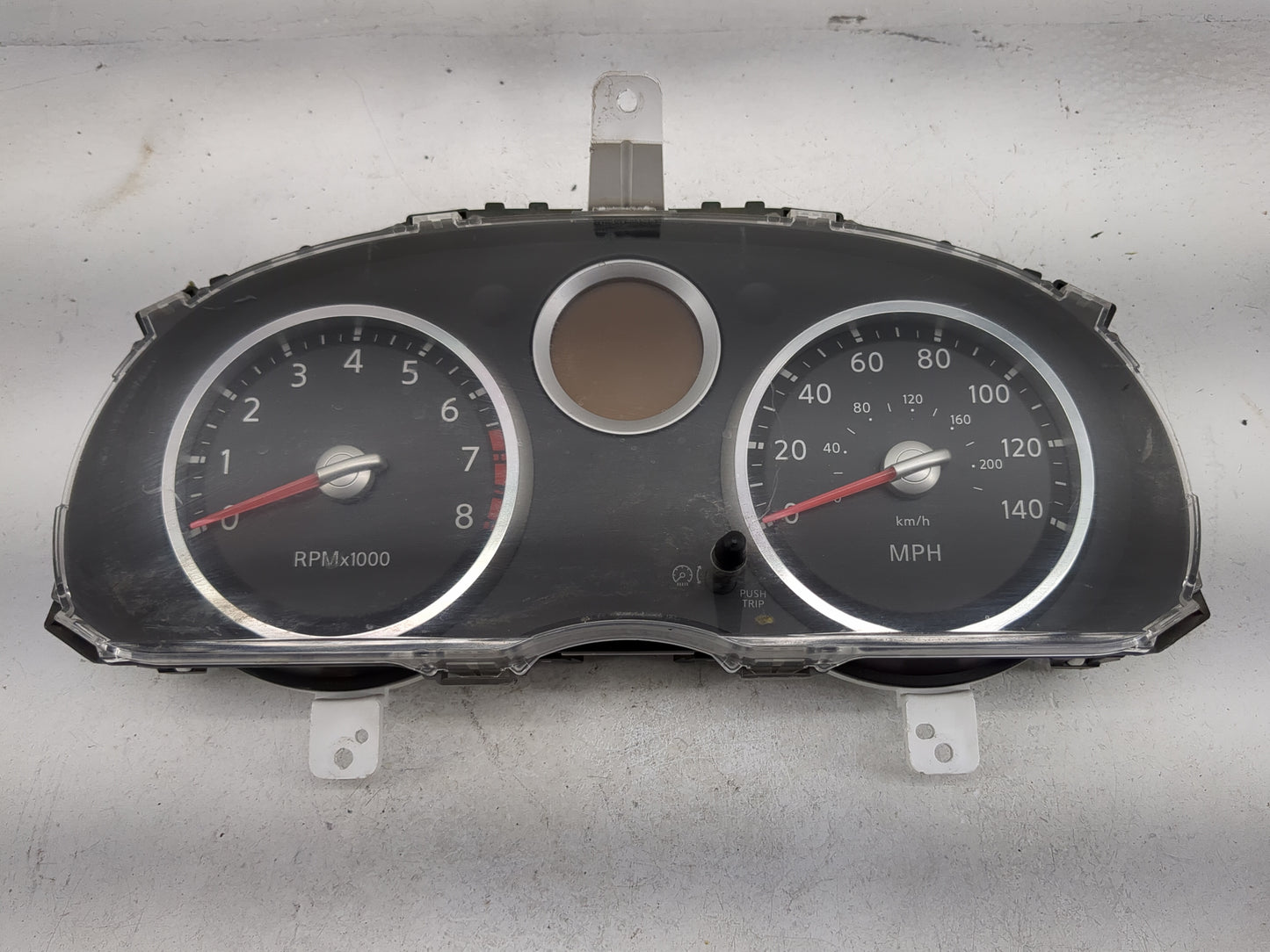 2007 Nissan Sentra Instrument Cluster Speedometer Gauges P/N:24810ET002 Miles: Fits OEM Used Auto Parts - Oemusedautoparts1.