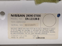 2007-2009 Nissan Sentra Radio AM FM Cd Player Receiver Replacement P/N:28090 ET000 EN-1231M-B Fits Fits 2007 2008 2009 OEM U