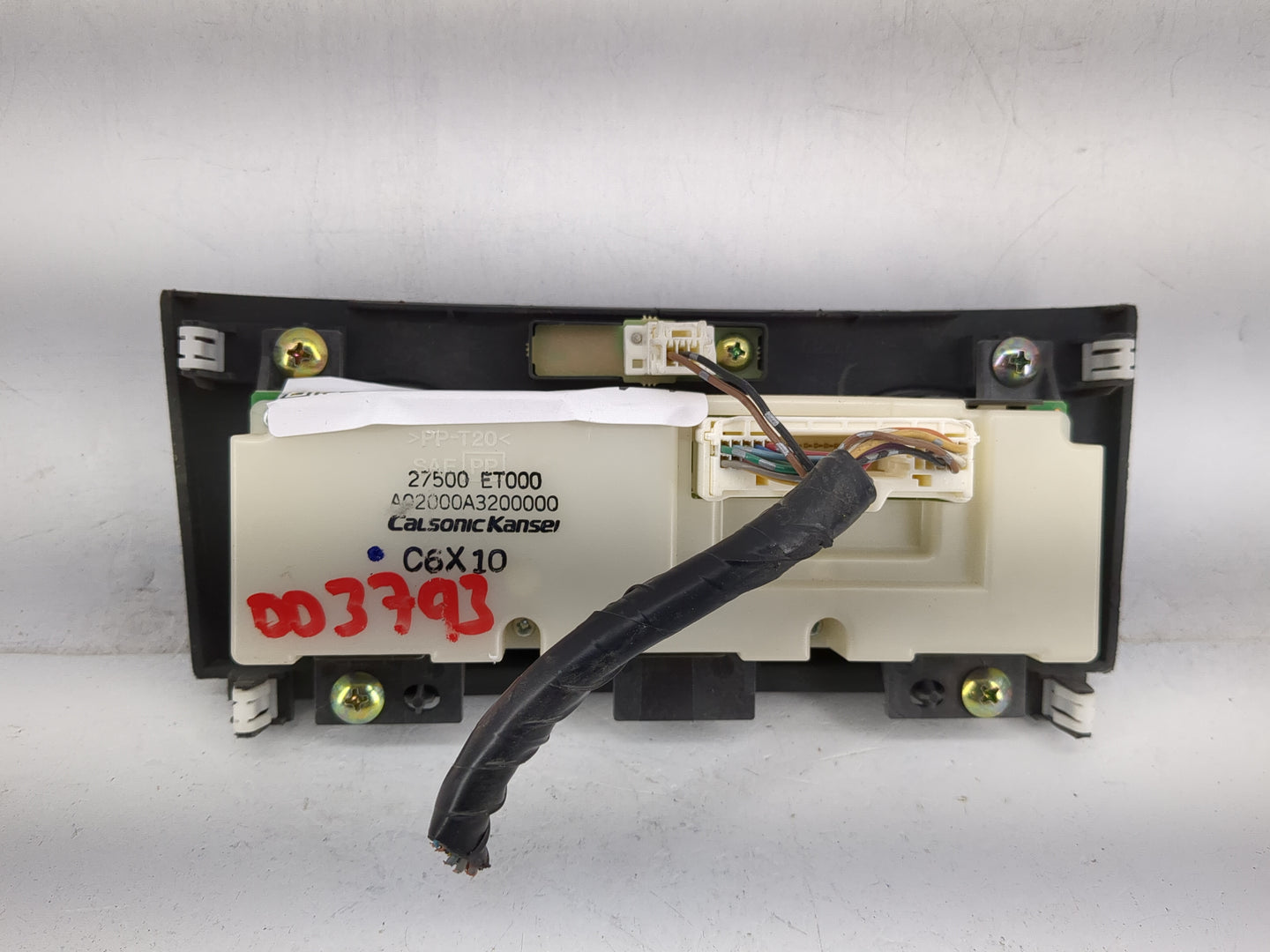 2007-2009 Nissan Sentra Climate Control Module Temperature AC/Heater Replacement P/N:27500 ET000 A02000A3200000 Fits OEM Use