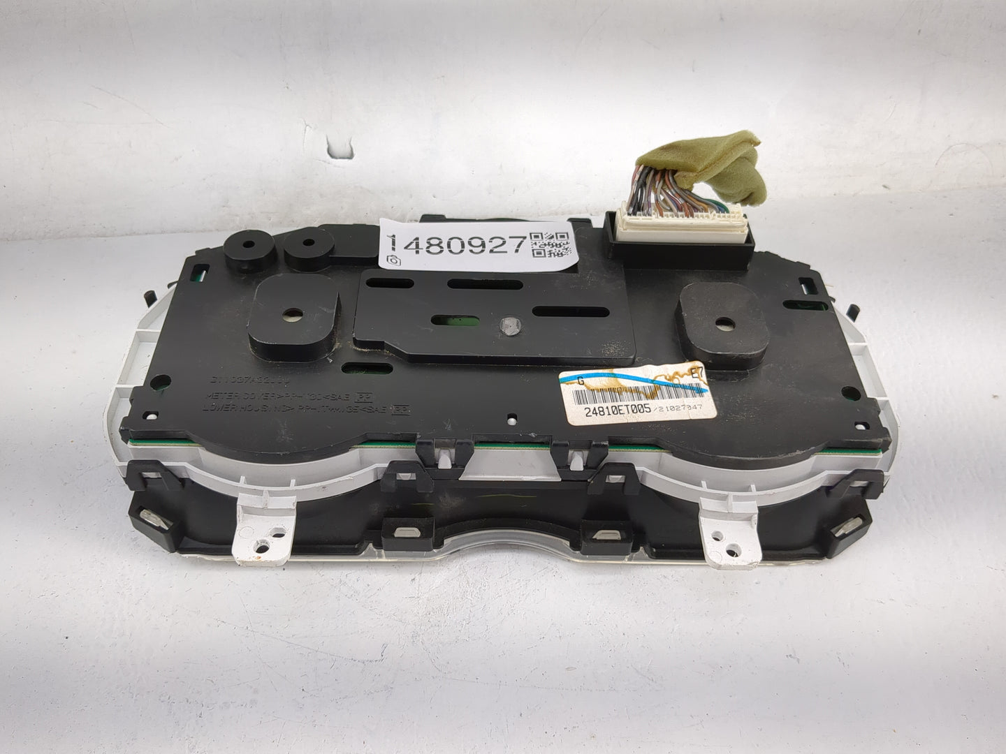 2007 Nissan Sentra Instrument Cluster Speedometer Gauges P/N:24810ET005 21027047 Miles: Fits OEM Used Auto Parts - Oemusedau