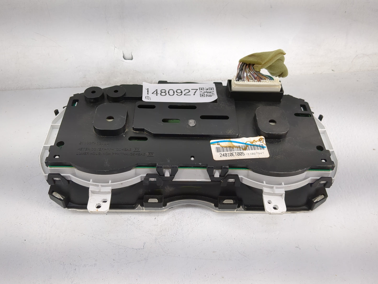 2007 Nissan Sentra Instrument Cluster Speedometer Gauges P/N:24810ET005 21027047 Miles: Fits OEM Used Auto Parts - Oemusedau