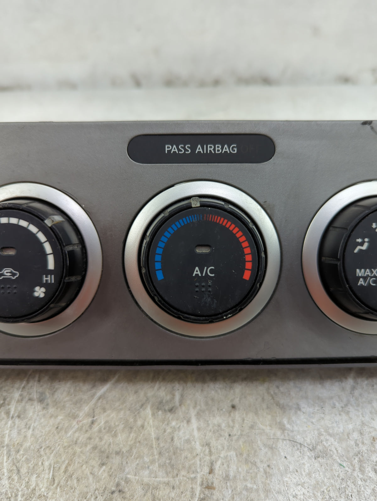 2007-2009 Nissan Sentra Climate Control Module Temperature AC/Heater Replacement P/N:27500ET000 A0400CF300000 Fits OEM Used 