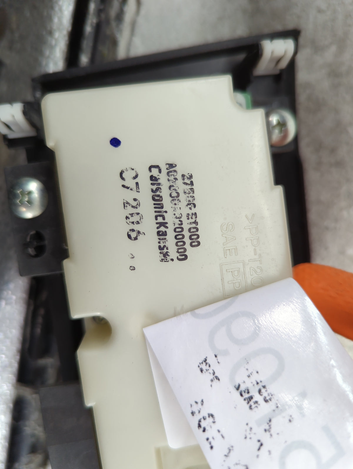 2007-2009 Nissan Sentra Climate Control Module Temperature AC/Heater Replacement P/N:27500ET000 A0400CF300000 Fits OEM Used 