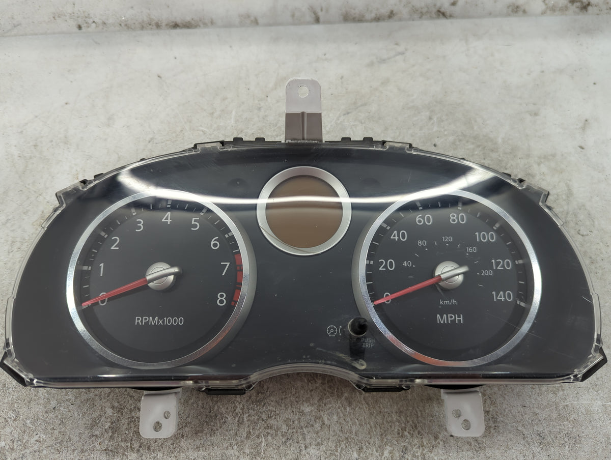 2007 Nissan Sentra Instrument Cluster Speedometer Gauges P/N:24810ET002 Miles: Fits OEM Used Auto Parts - Oemusedautoparts1.