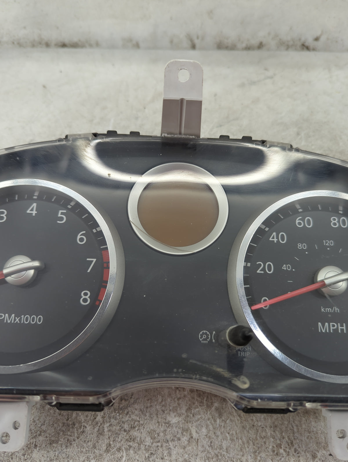 2007 Nissan Sentra Instrument Cluster Speedometer Gauges P/N:24810ET002 Miles: Fits OEM Used Auto Parts - Oemusedautoparts1.