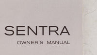 2007 Nissan Sentra Owners Manual Book Guide OEM Used Auto Parts - Oemusedautoparts1.com