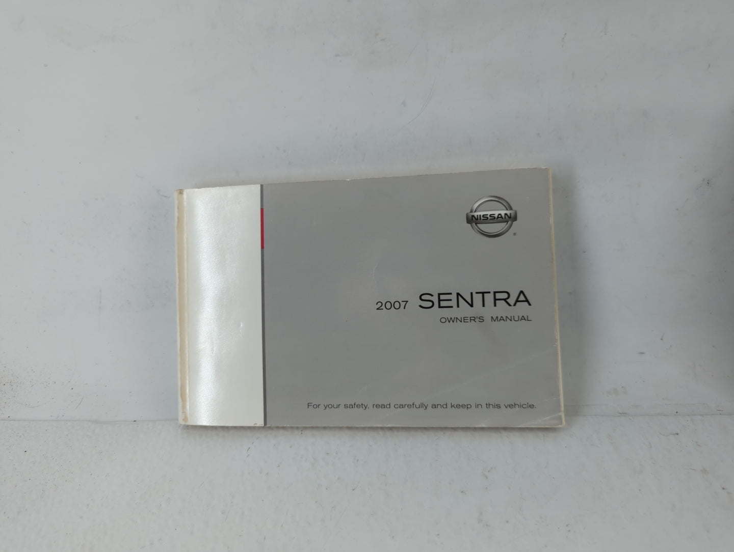 2007 Nissan Sentra Owners Manual Book Guide OEM Used Auto Parts - Oemusedautoparts1.com