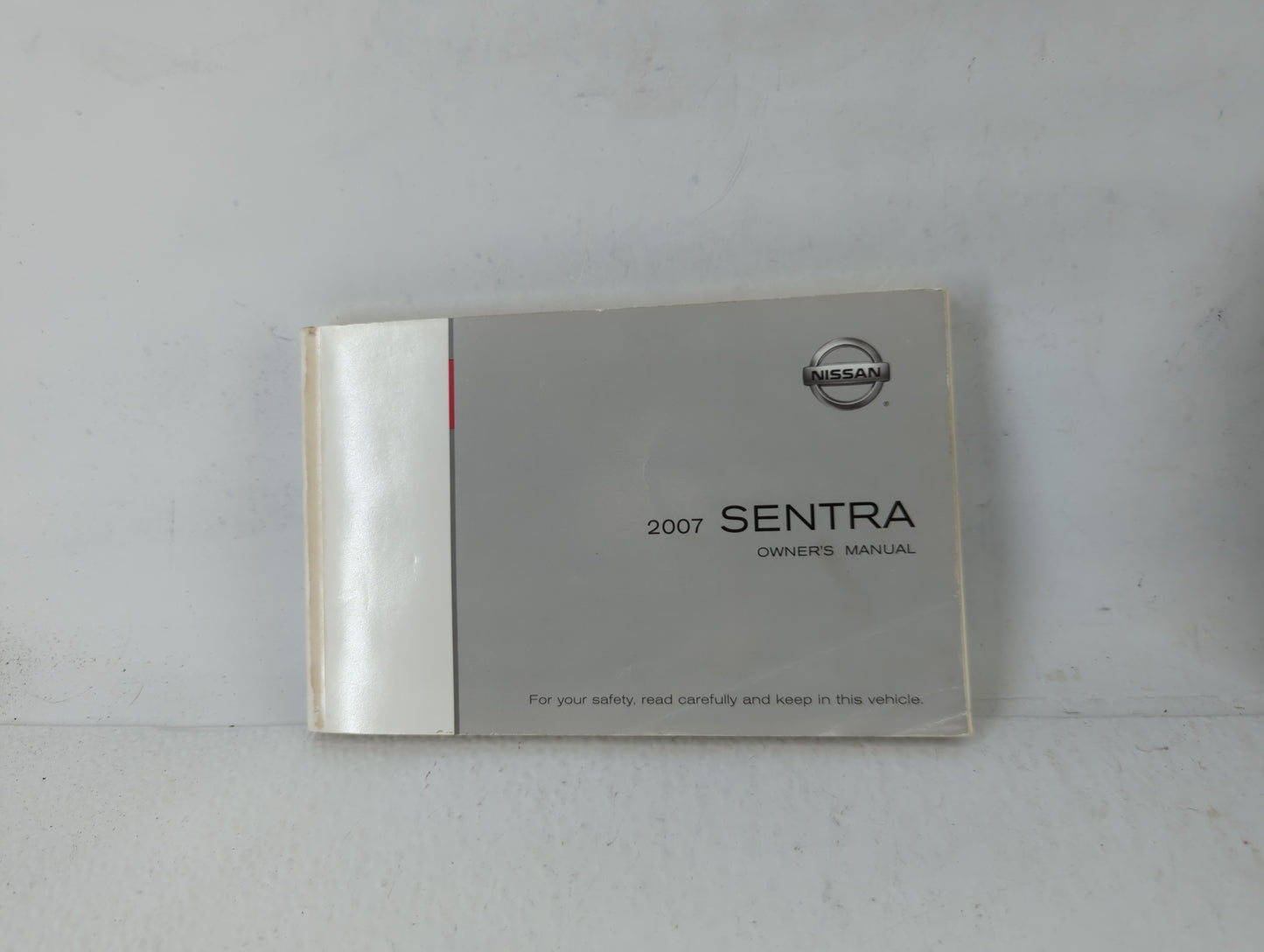 2007 Nissan Sentra Owners Manual Book Guide OEM Used Auto Parts - Oemusedautoparts1.com