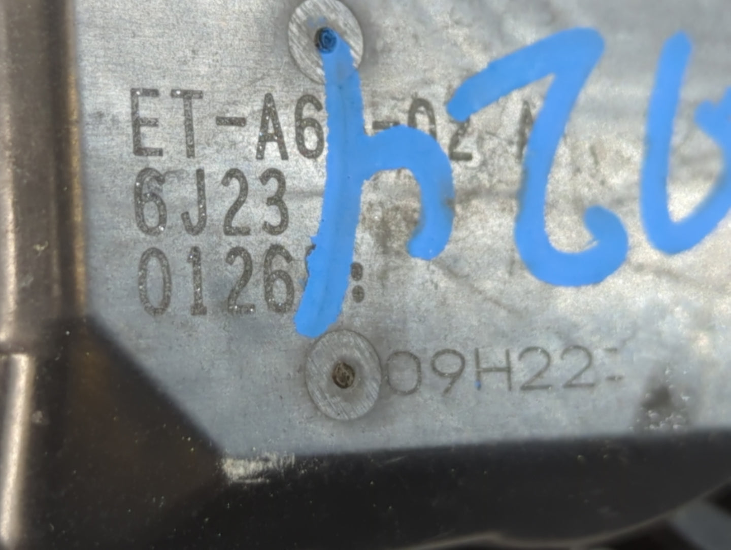 2007-2012 Nissan Sentra Throttle Body P/N:ET-A60-02 Fits OEM Used Auto Parts - Oemusedautoparts1.com