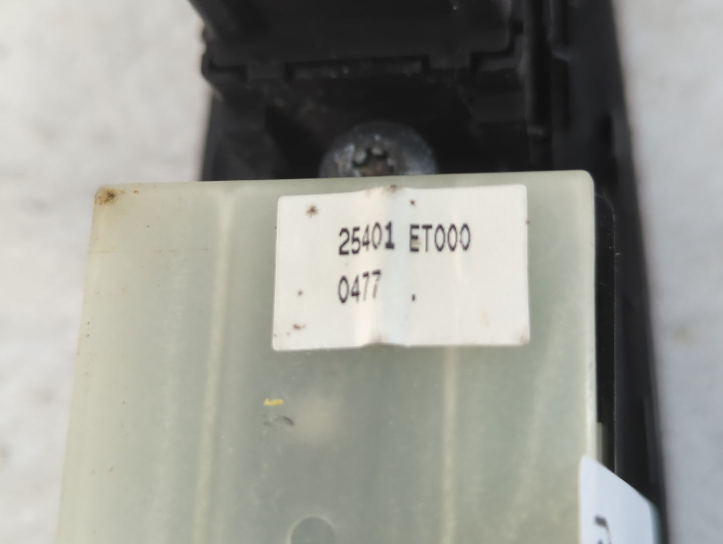 2007 Nissan Sentra Master Power Window Switch Replacement Driver Side Left P/N:25401 ET000 Fits OEM Used Auto Parts - Oemuse
