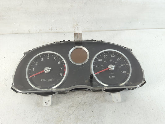2007 Nissan Sentra Instrument Cluster Speedometer Gauges P/N:24810ET005 Fits OEM Used Auto Parts - Oemusedautoparts1.com