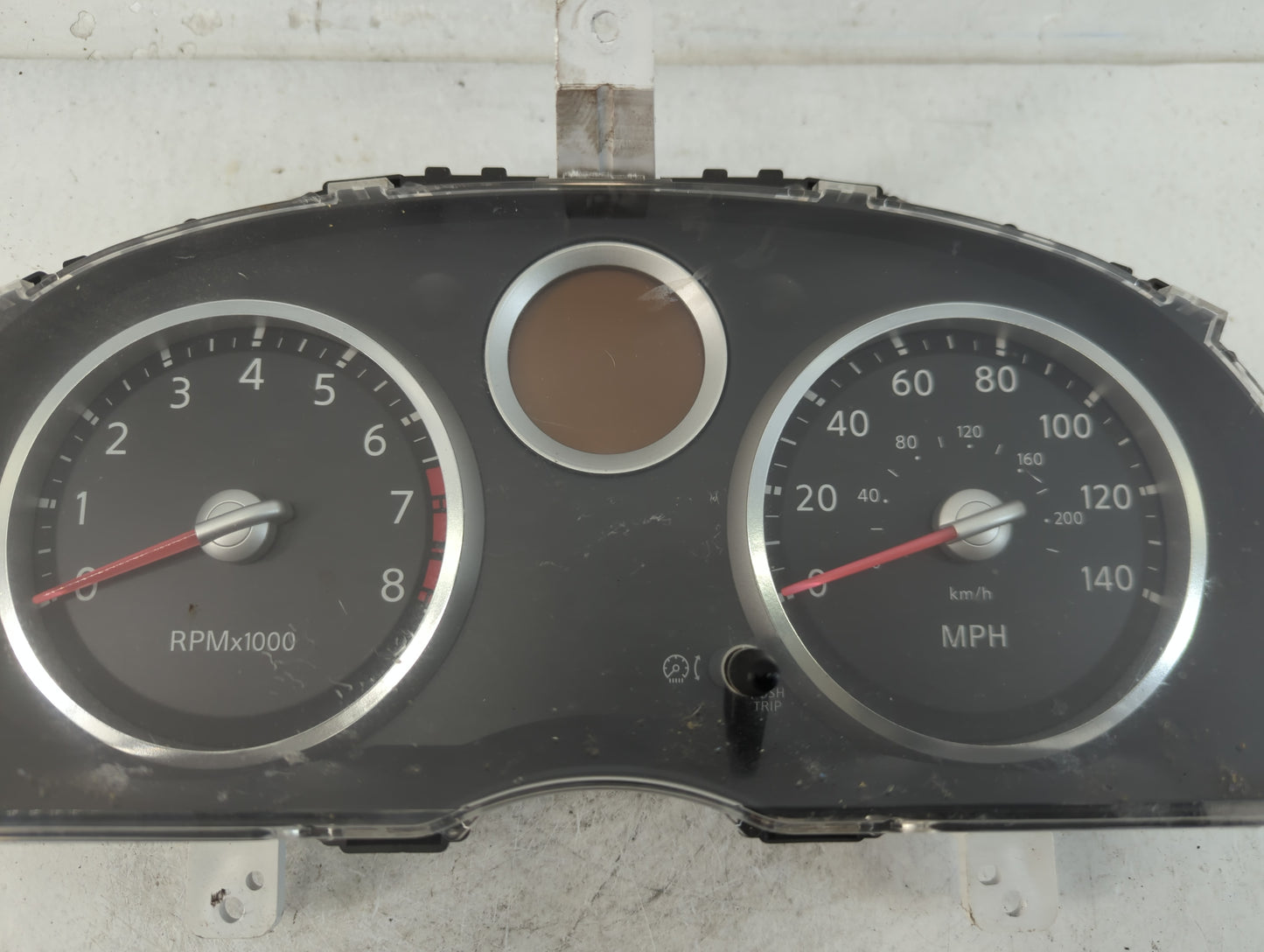 2007 Nissan Sentra Instrument Cluster Speedometer Gauges P/N:24810ET005 Fits OEM Used Auto Parts - Oemusedautoparts1.com