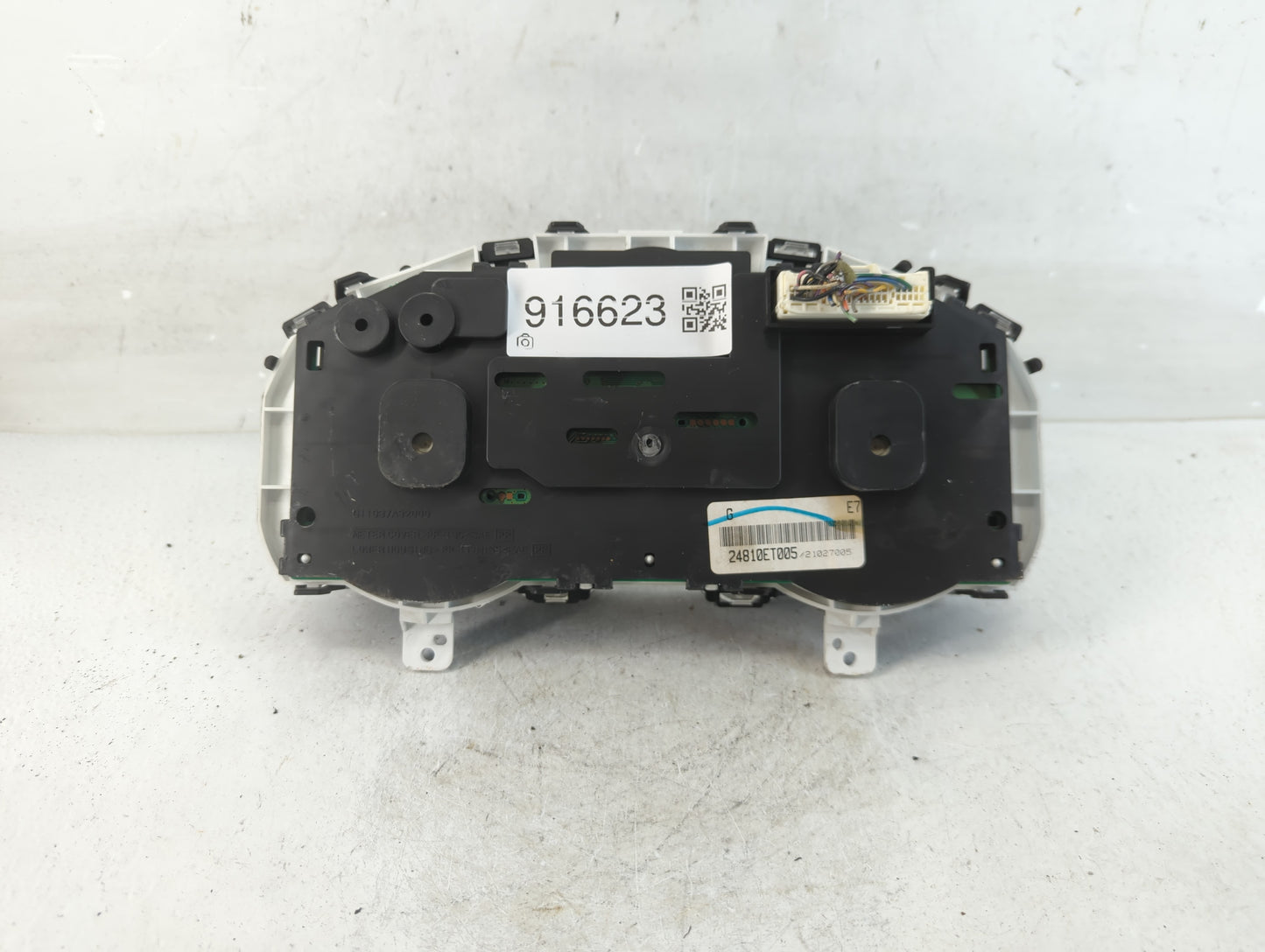 2007 Nissan Sentra Instrument Cluster Speedometer Gauges P/N:24810ET005 Fits OEM Used Auto Parts - Oemusedautoparts1.com