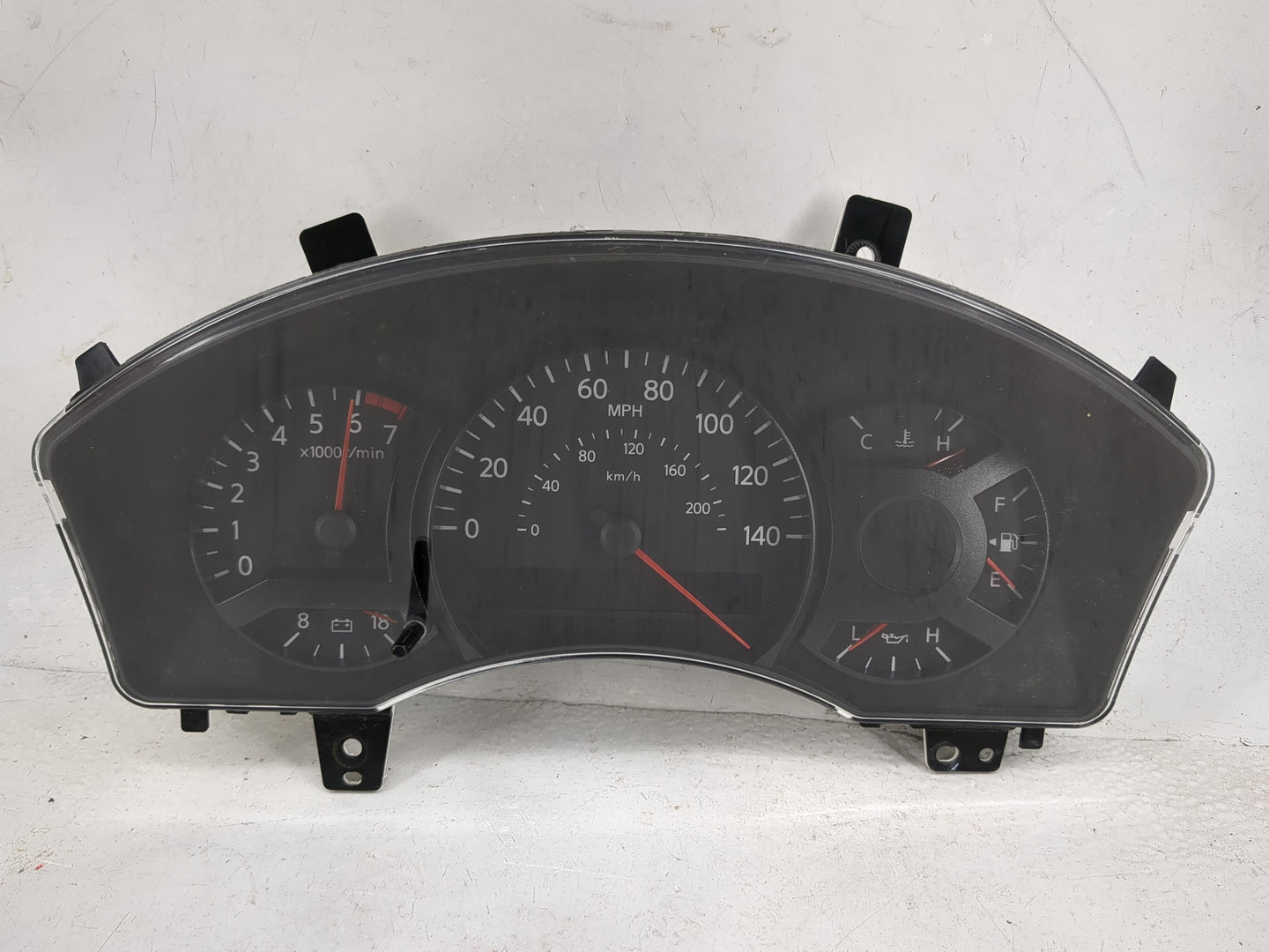 2007 Nissan Titan Instrument Cluster Speedometer Gauges P/N:24810-7S24A Miles: Fits OEM Used Auto Parts - Oemusedautoparts1.