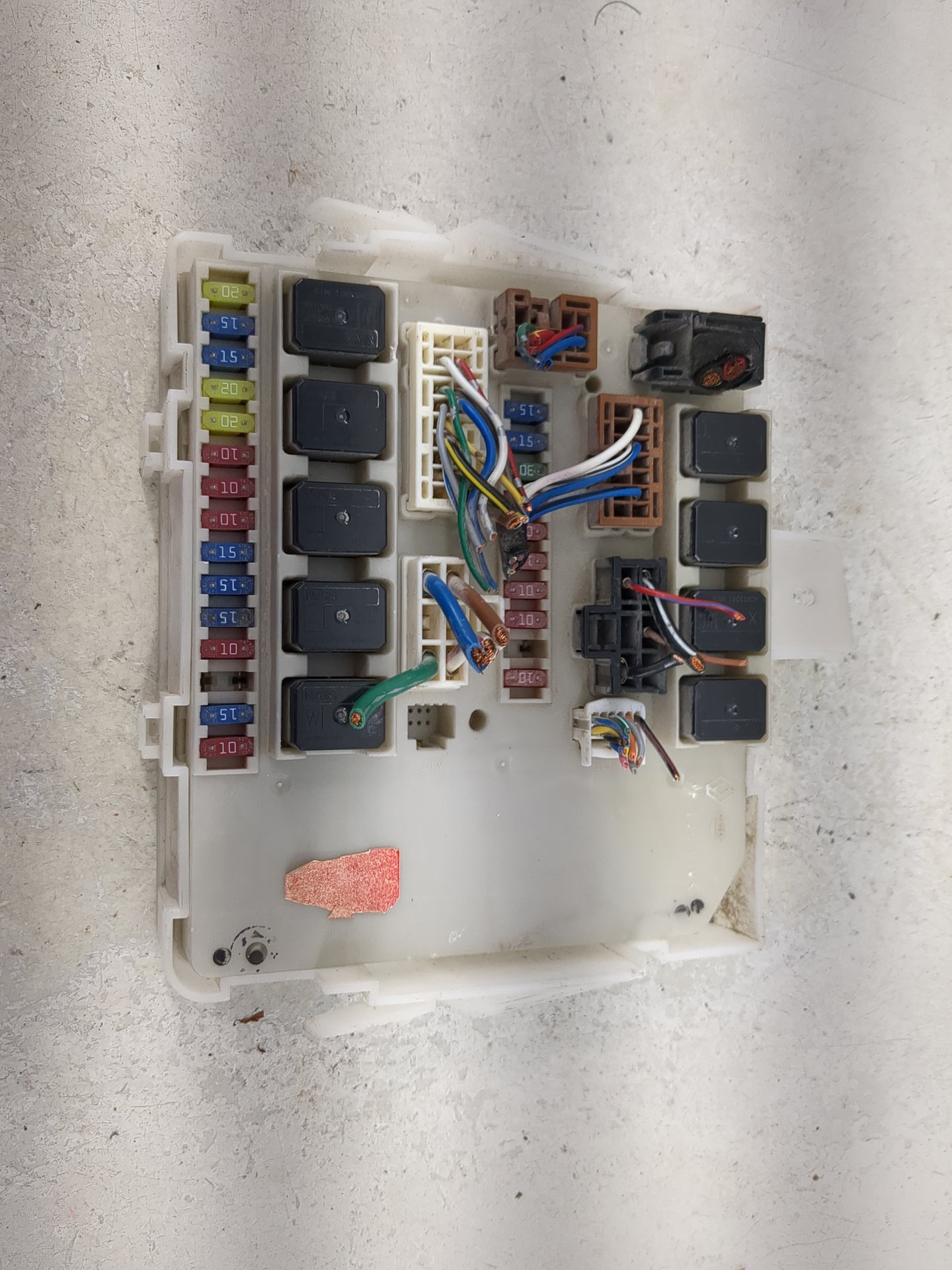2007-2010 Nissan Titan Fusebox Fuse Box Panel Relay Module Fits Fits 2007 2008 2009 2010 OEM Used Auto Parts - Oemusedautopa