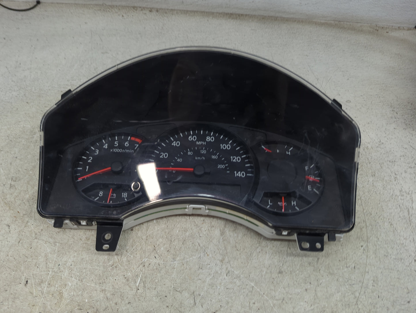 2007 Nissan Titan Instrument Cluster Speedometer Gauges Miles: Fits OEM Used Auto Parts - Oemusedautoparts1.com