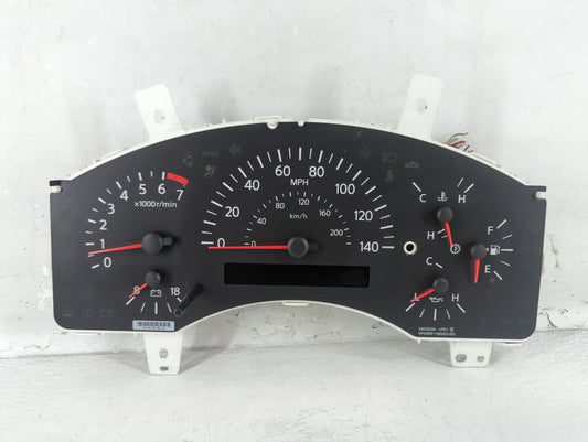 2007 Nissan Titan Instrument Cluster Speedometer Gauges Fits OEM Used Auto Parts - Oemusedautoparts1.com