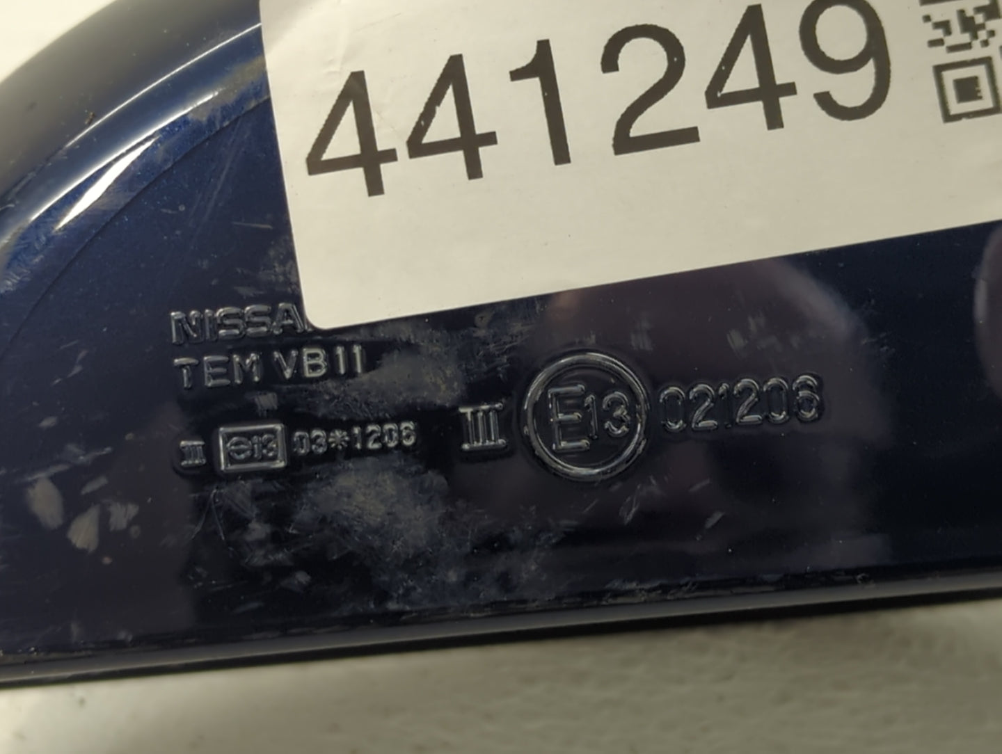 2007 Nissan Versa Passenger Side View Mirror - Right Door Mirror OEM Used - Oemusedautoparts1.com