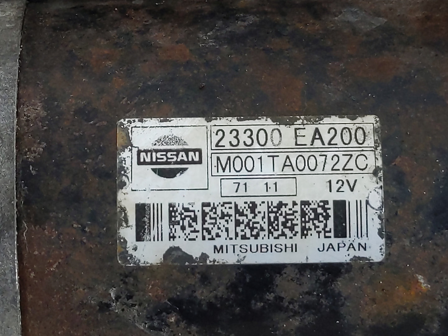 2005-2015 Nissan Xterra Car Starter Motor Solenoid OEM P/N:23300 EA200 Fits OEM Used Auto Parts - Oemusedautoparts1.com