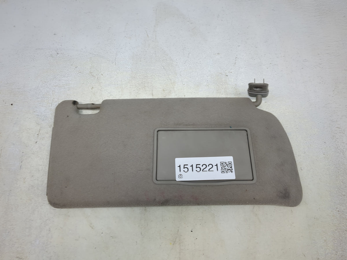 2007 Nissan Xterra Sun Visor Shade Replacement Passenger Right Mirror Fits OEM Used Auto Parts - Oemusedautoparts1.com