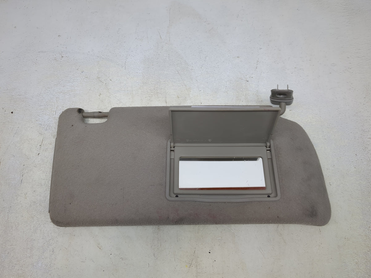 2007 Nissan Xterra Sun Visor Shade Replacement Passenger Right Mirror Fits OEM Used Auto Parts - Oemusedautoparts1.com