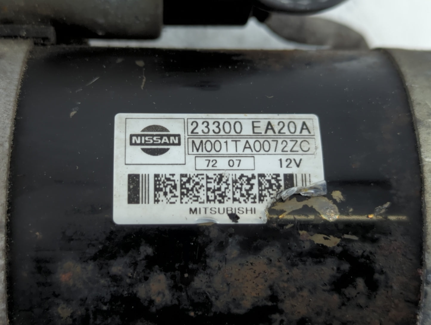 2005-2015 Nissan Xterra Car Starter Motor Solenoid OEM P/N:23300-EA20A 7220418 Fits OEM Used Auto Parts - Oemusedautoparts1.