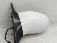 2007 Oldsmobile Alero Driver Left Side View Manual Door Mirror White - Oemusedautoparts1.com