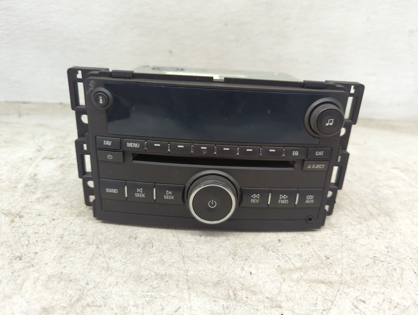 2007-2008 Pontiac G5 Radio AM FM Cd Player Receiver Replacement P/N:M46493320A Fits Fits 2007 2008 OEM Used Auto Parts - Oem