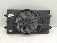 2007-2010 Pontiac G5 Left Radiator Fan Motor Assembly Black 612577 - Oemusedautoparts1.com
