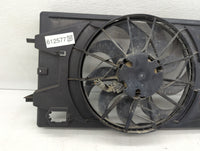 2007-2010 Pontiac G5 Left Radiator Fan Motor Assembly Black - Oemusedautoparts1.com