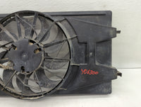 2007-2010 Pontiac G5 Left Radiator Fan Motor Assembly Black 612577 - Oemusedautoparts1.com