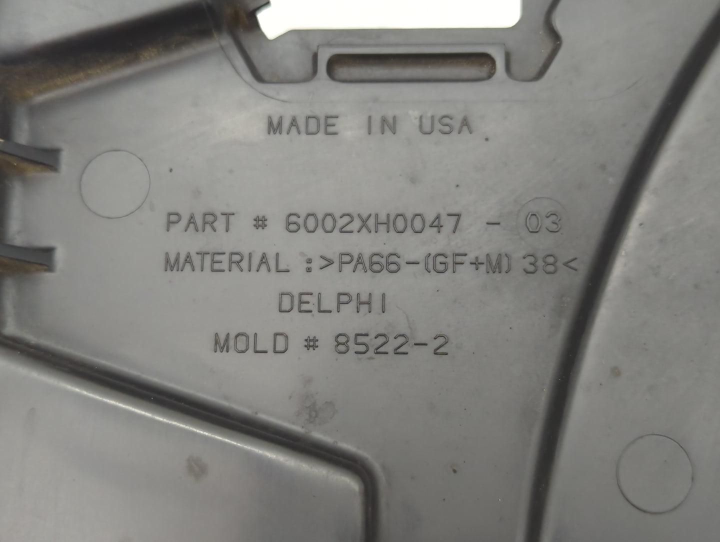2007-2010 Pontiac G5 Left Radiator Fan Motor Assembly Black 612577 - Oemusedautoparts1.com
